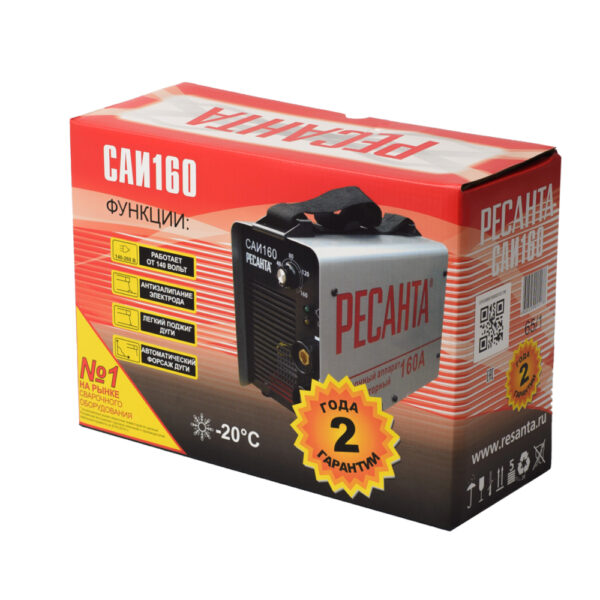 Сварочный аппарат инверторный Ресанта САИ 160