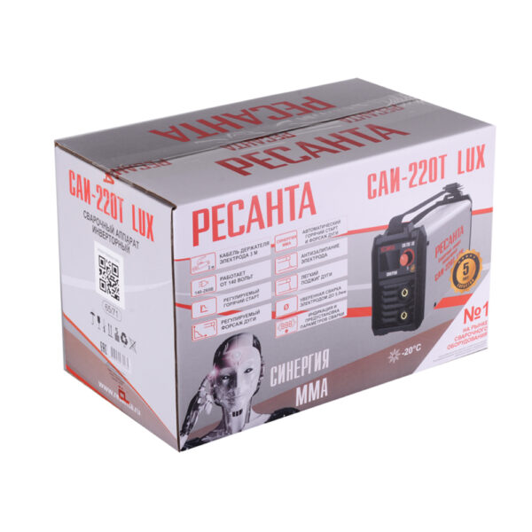 Сварочный аппарат инверторный Ресанта САИ-220Т LUX