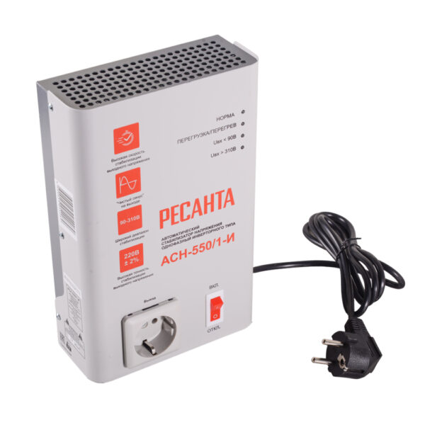 Стабилизатор напряжения РЕСАНТА АСН-550/1-И
