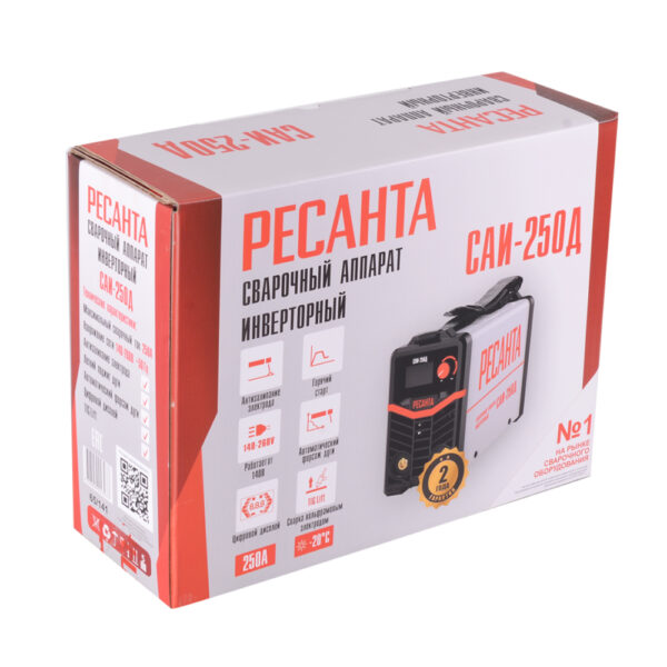 Сварочный аппарат инверторный Ресанта САИ-250Д